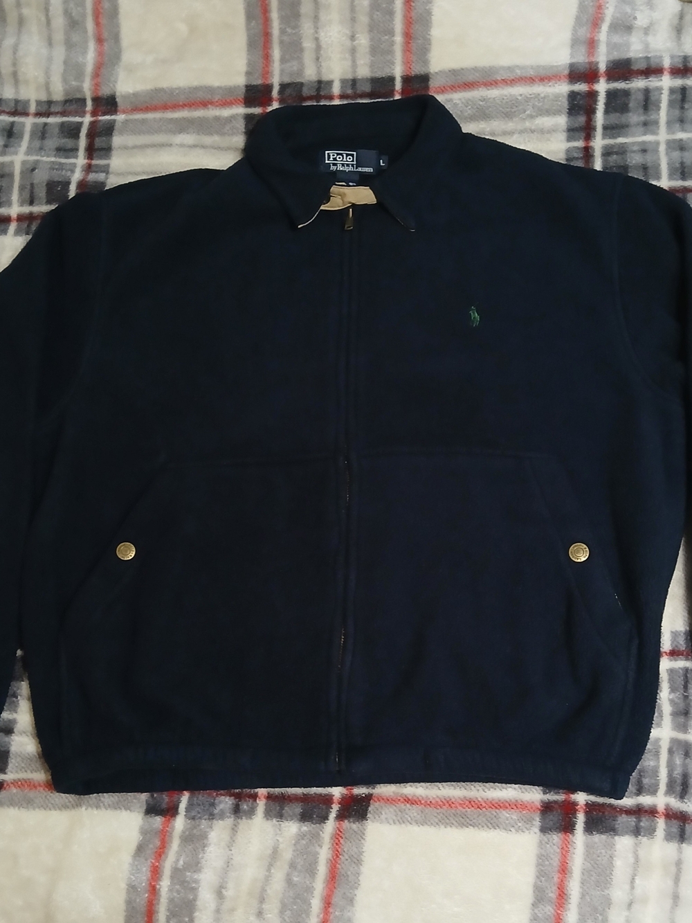VTG Polo by Ralph Lauren Navy Blue Fleece Jacket